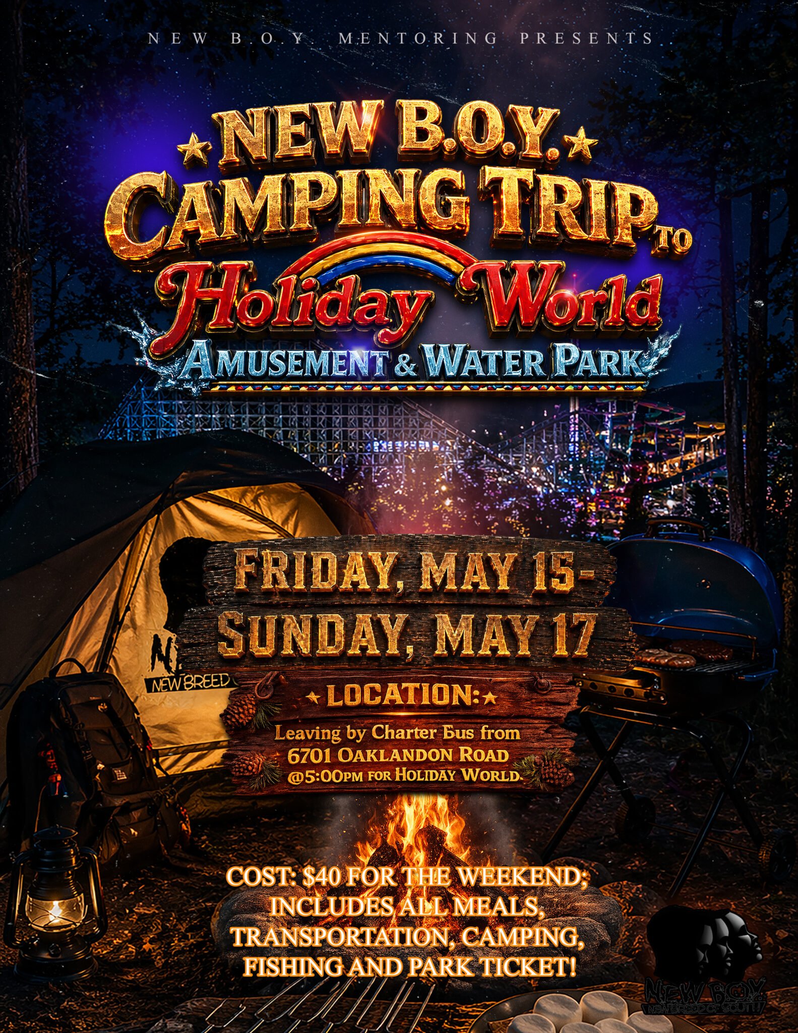 Holiday World Flyer 2026