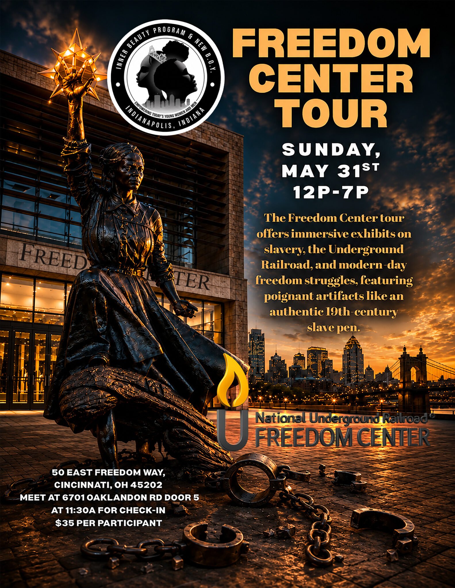 NB Freedom Center Trip Flyer